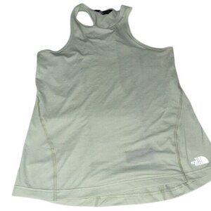 The North Face Womens Sage Green Racerback Tank Top M Polyester